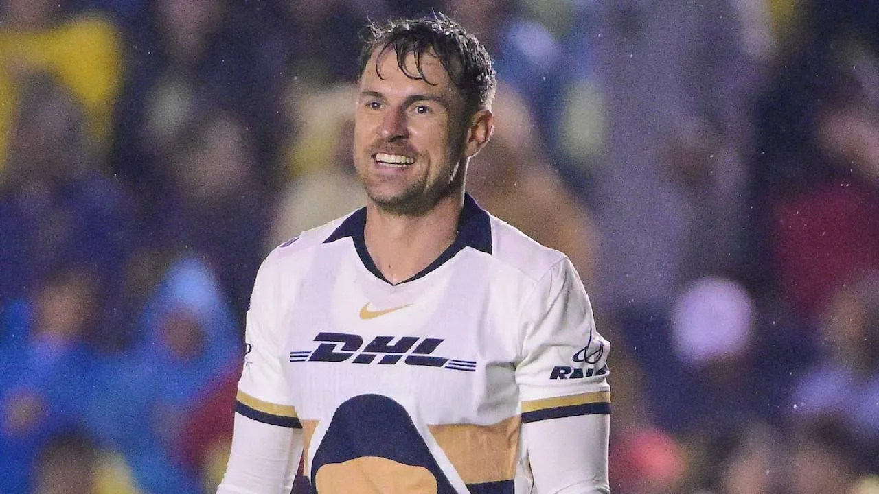 Aaron Ramsey, jugador de Pumas.