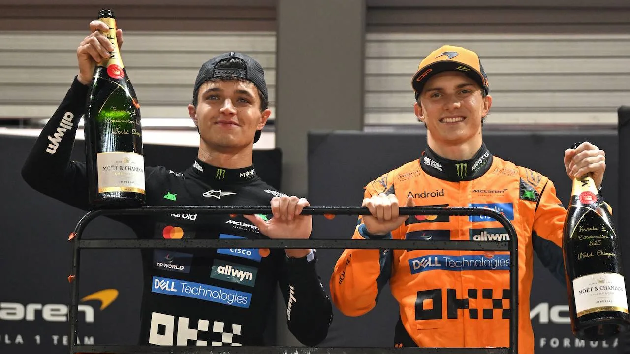 Oscar Piastri y Lando Norris han tenido una temporada de ensueño con McLaren.