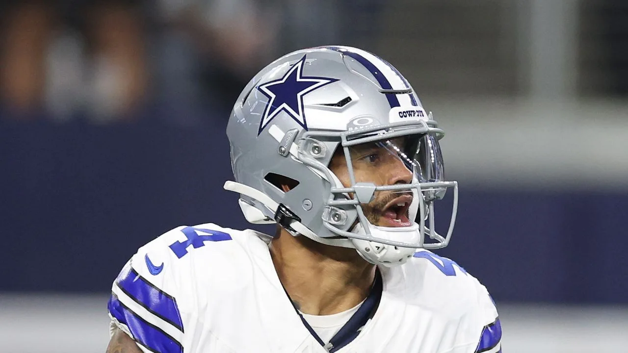 Dak Prescott, jugador de los Dallas Cowboys. 