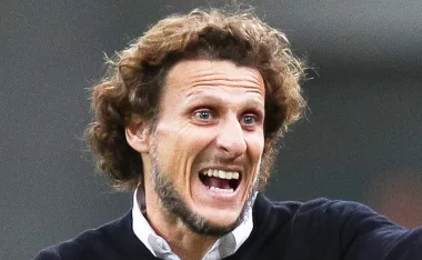 Diego Forlán y un doloroso accidente deportivo.