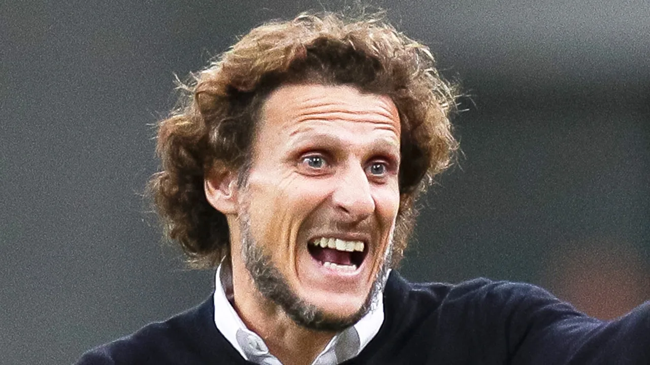 Diego Forlán y un doloroso accidente deportivo.
