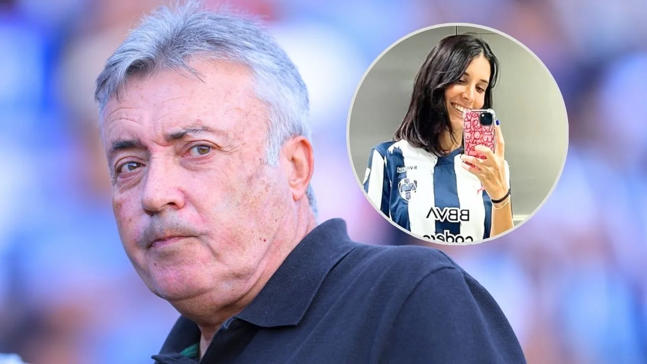 Quién es la famosa hija de Domenec Torrent, DT de Rayados de Monterrey.