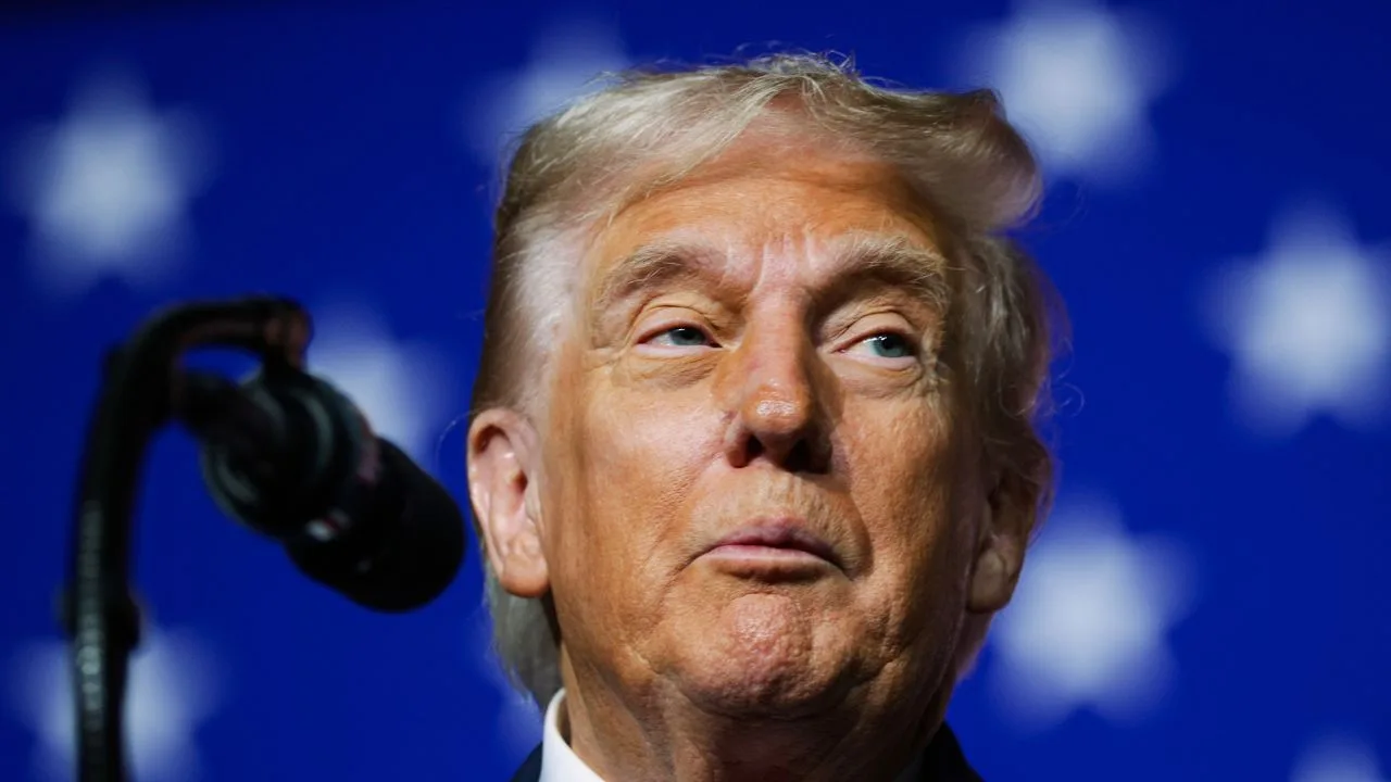 Donald Trump, actual presidente de los Estados Unidos. 