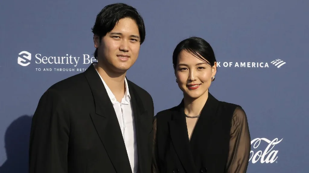 Shohei Ohtani y Mamiko Tanaka