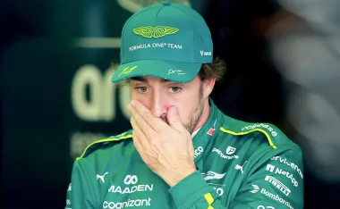 Fernando Alonso y un inesperado abandono en el GP de México.