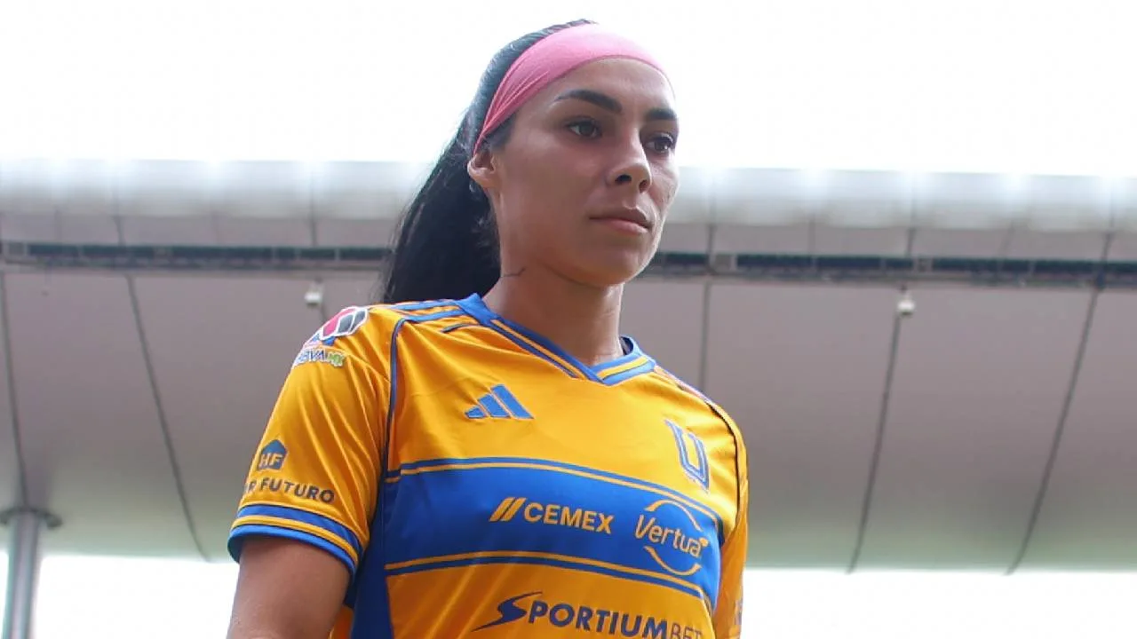 Sabrina Enciso, jugadora de Tigres Femenil.