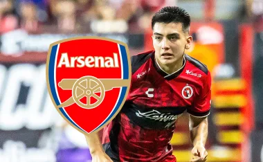Gilberto Mora es opción para el Arsenal de Inglaterra.