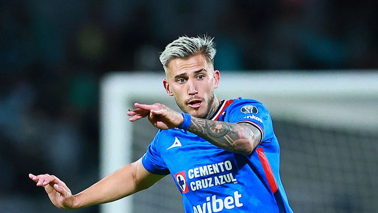 Gonzalo Piovi, jugador de Cruz Azul. 