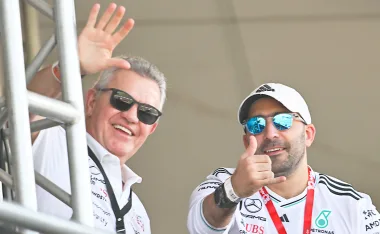 El GP de México tuvo varias figuras del fútbol mexicano.