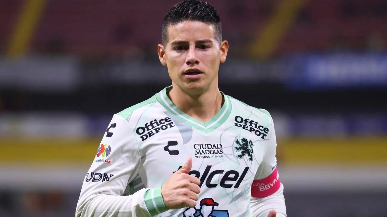 James Rodríguez viviría sus últimos partidos con León y este sería su nuevo destino.