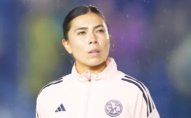 Kiana Palacios, la goleadora del América Femenil.