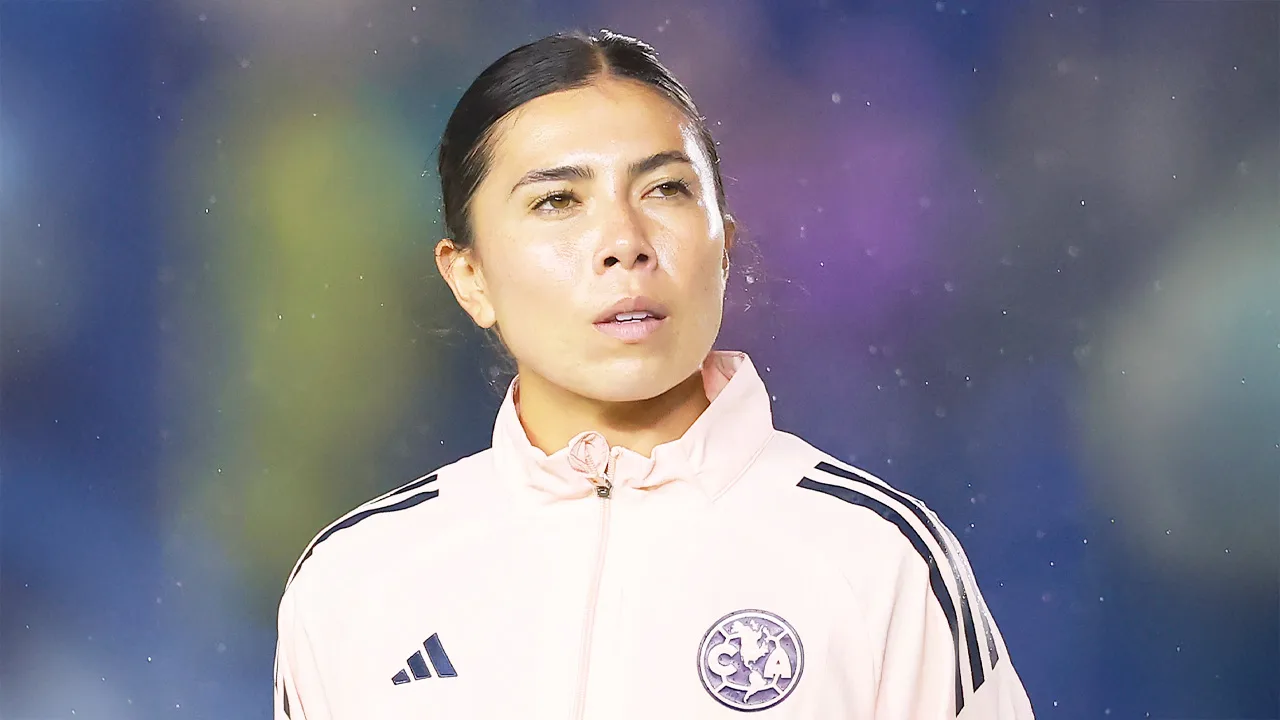 Kiana Palacios, la goleadora del América Femenil.