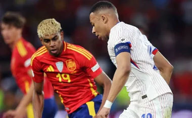Kylian Mbappé y Lamine Yamal.