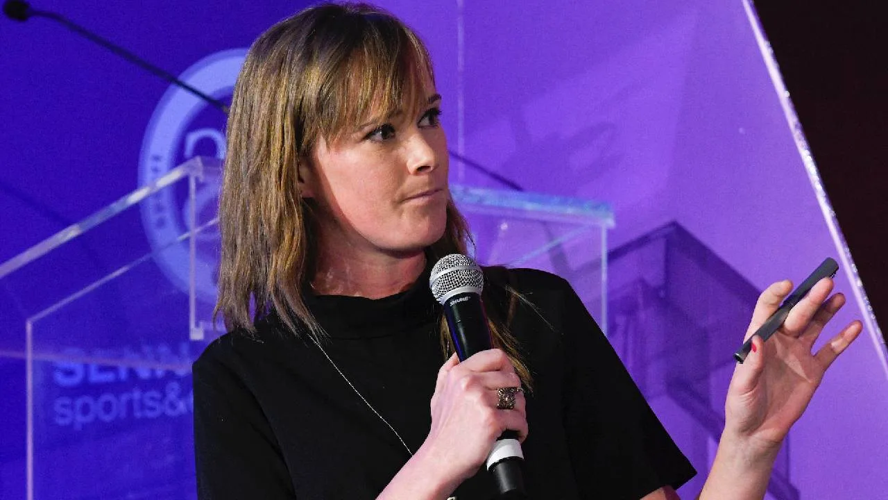 Marion Reimers, periodista deportiva.