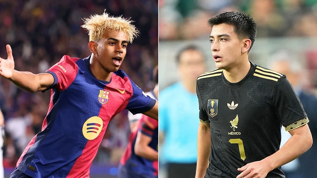 Lamine Yamal del Barcelona cuesta 200 millones y esto vale Gilberto Mora de México Sub 20.