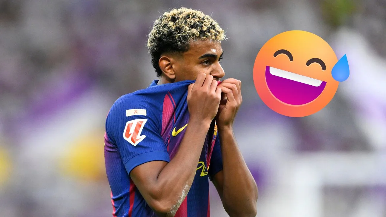 Memes se burlan de Lamine Yamal y Barcelona tras victoria de Real Madrid en el Clásico.