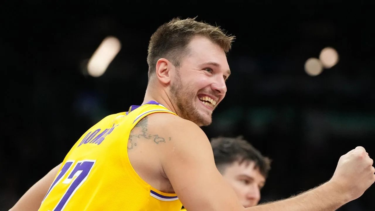 Luka Doncic, jugador de Los Angeles Lakers, de la NBA.