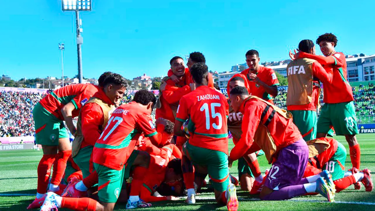 Marruecos Sub 20 y su clasificación histórica a la final del Mundial.