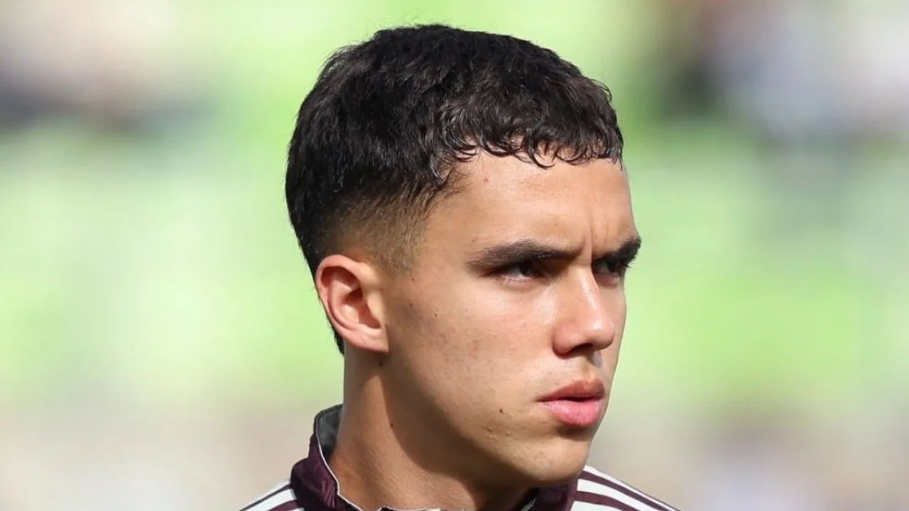 Mateo Levy, jugador de México Sub 20.