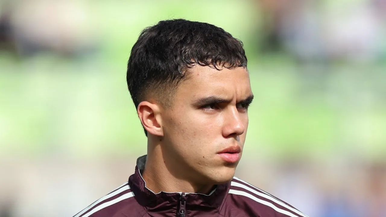Mateo Levy, jugador del Cruz Azul y de la Selección Mexicana Sub 20. 