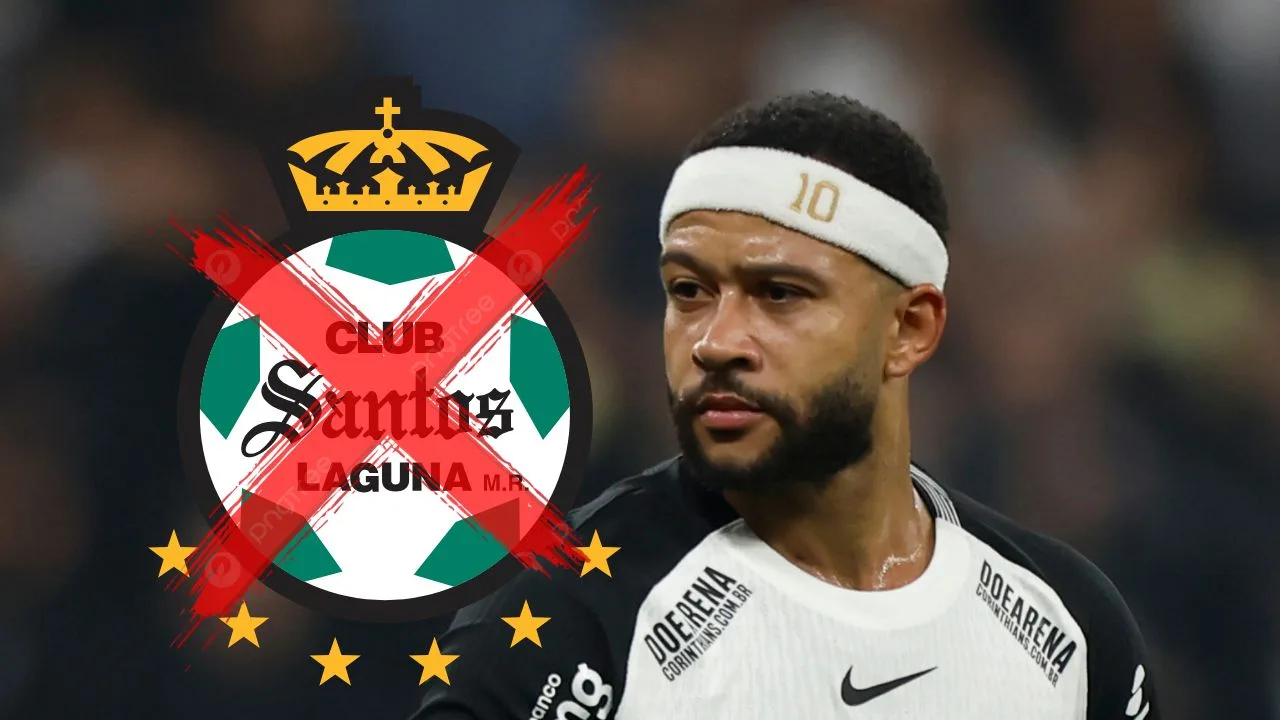 Memphis Depay, jugador del Corinthians. 