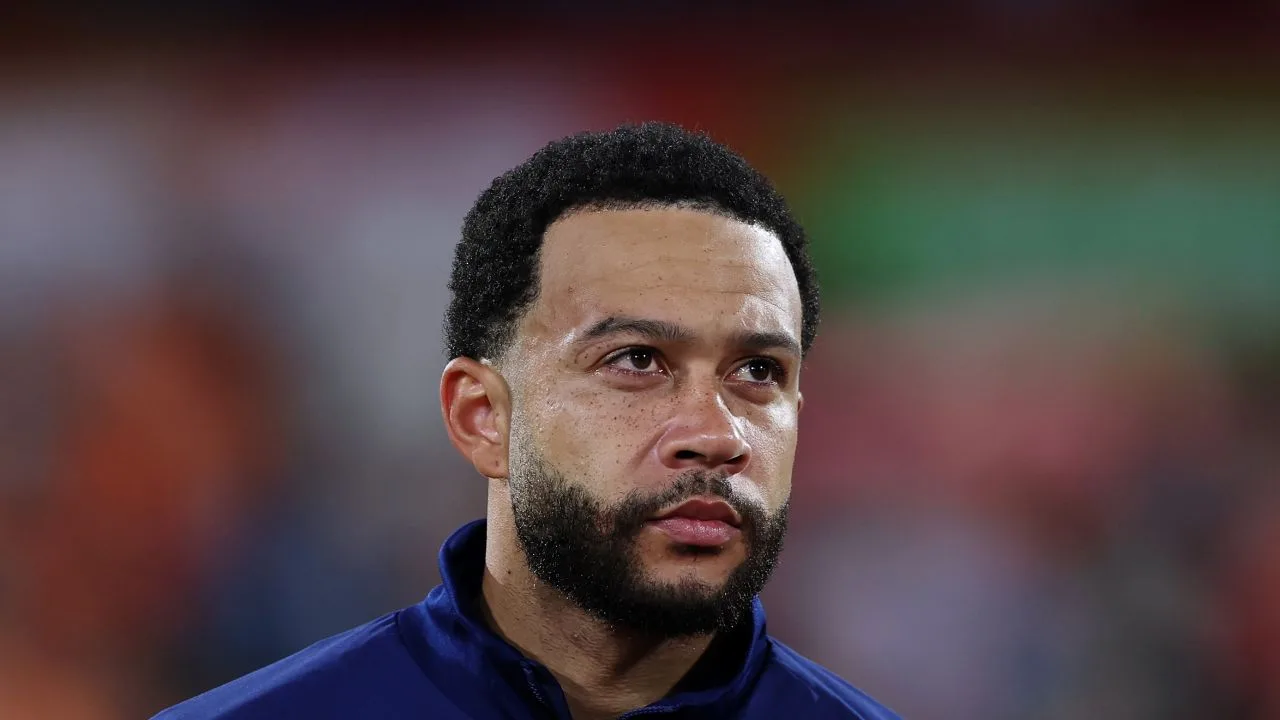 Memphis Depay, actual jugador del Corinthians. 