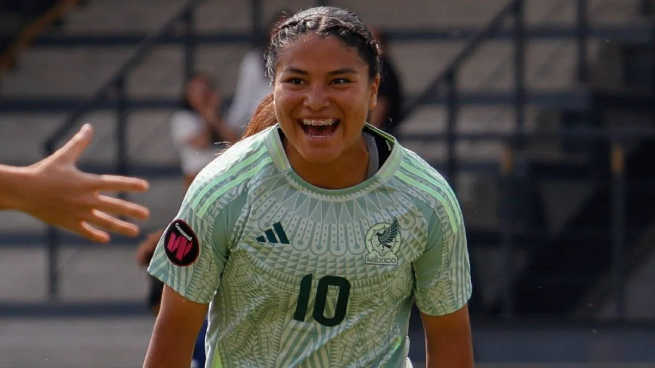 Citlalli Reyes, jugadora del Tri Femenil Sub 17.
