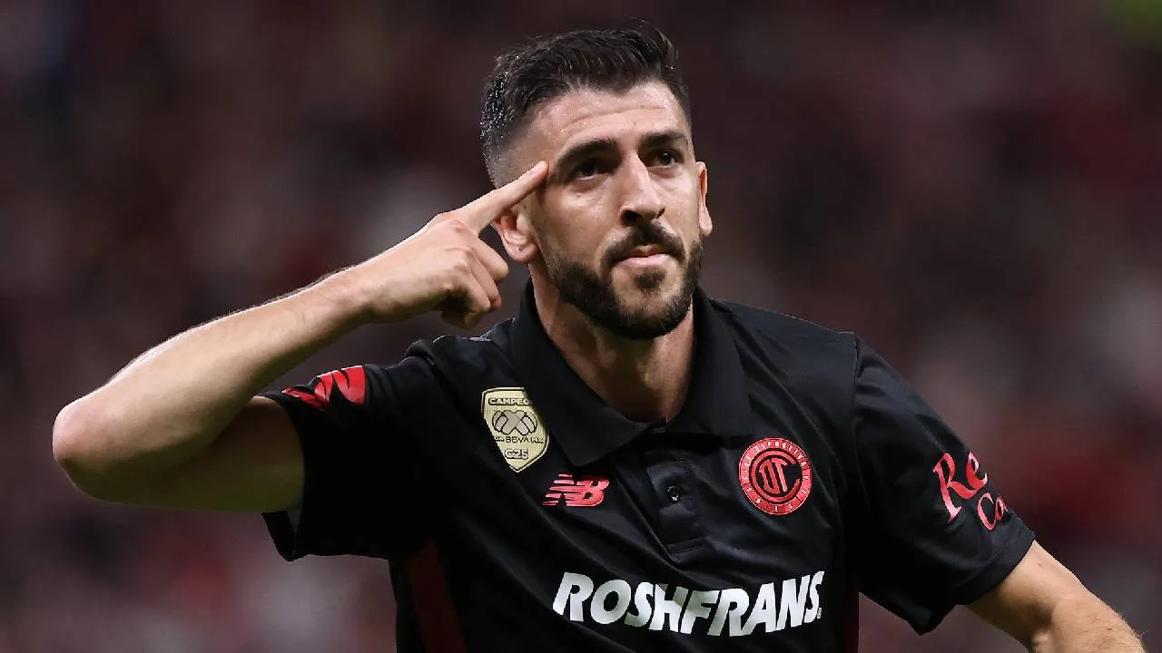 Paulinho, jugador del Toluca.