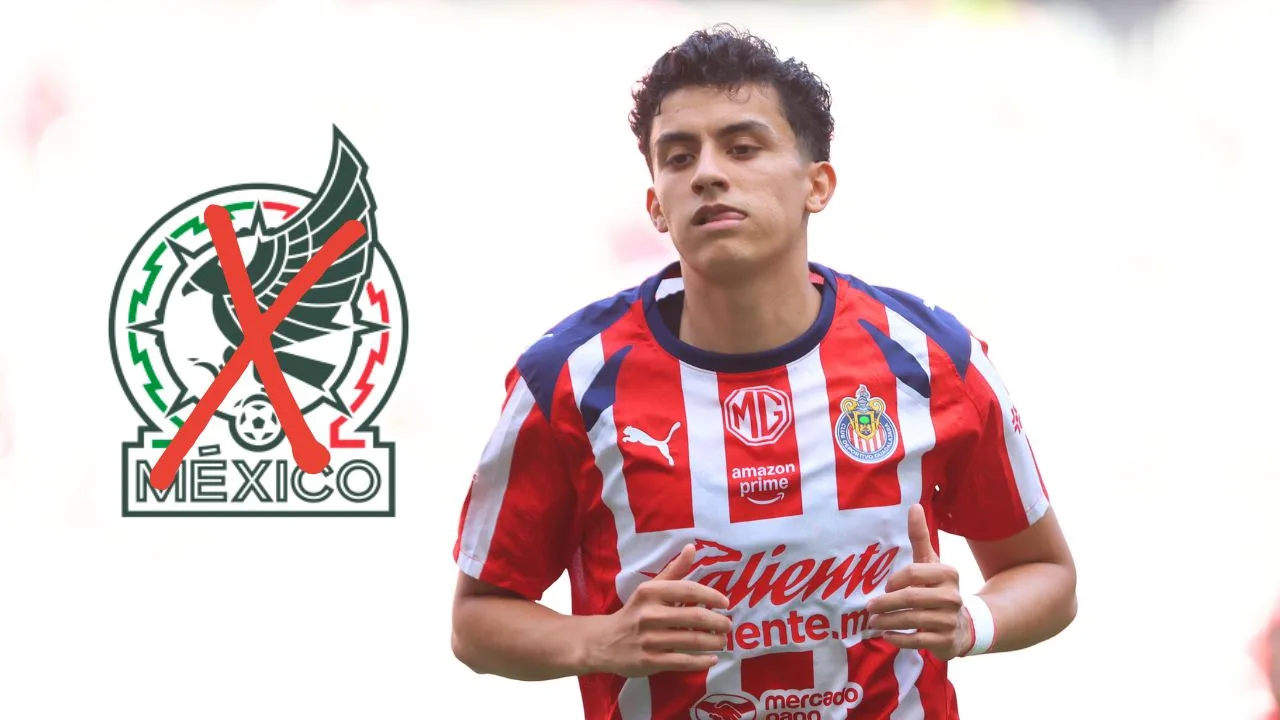 Richard Ledezma, estrella de Chivas, sería ignorado por la Selección Mexicana por insólito motivo.
