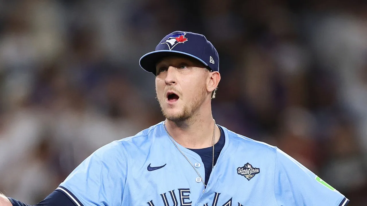 Jeff Hoffman, pitcher de los Toronto Blue Jays. 