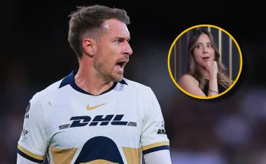 Aaron Ramsey y Sofía Niño de Rivera