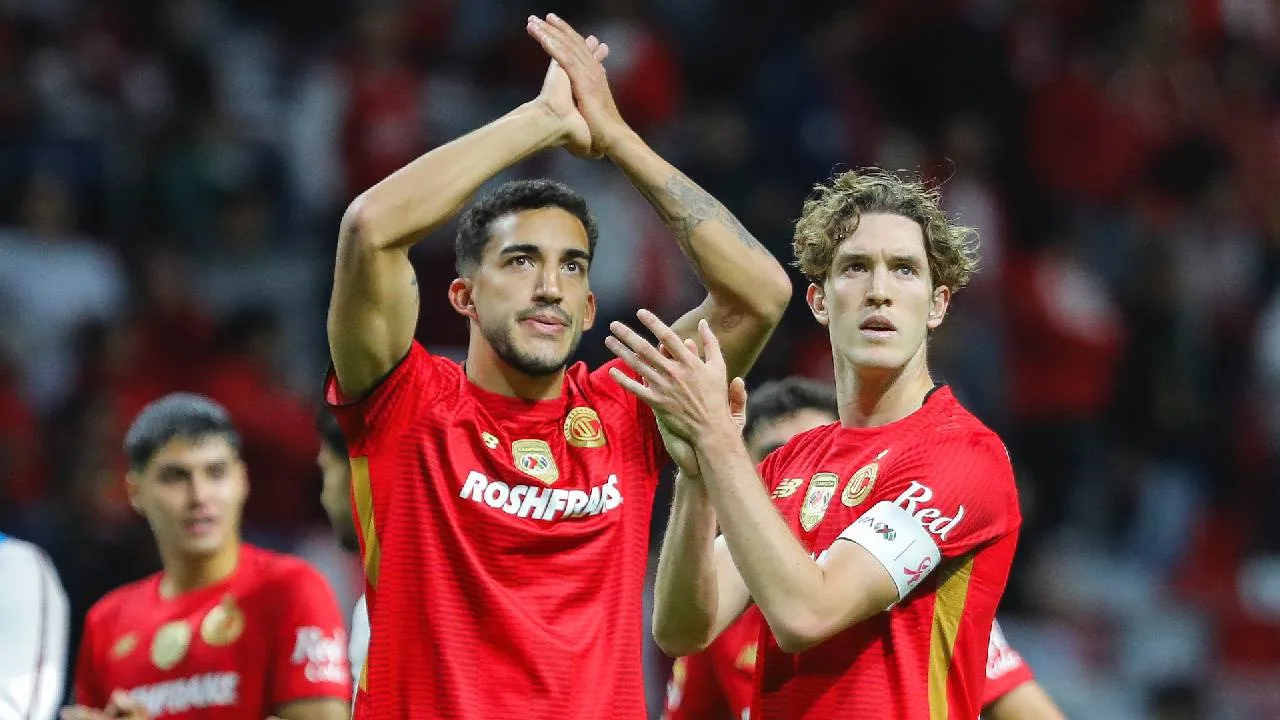 Toluca, vigente campeón del futbol mexicano.