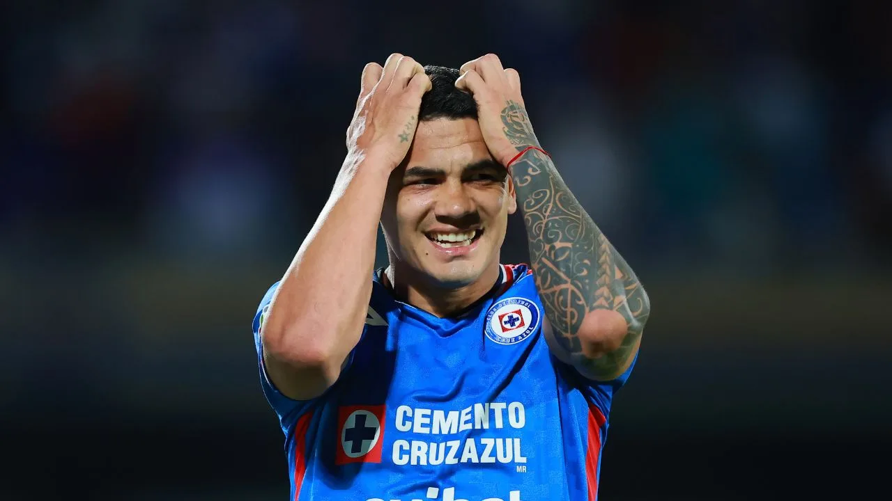 Gabriel Fernández, jugador del Cruz Azul.