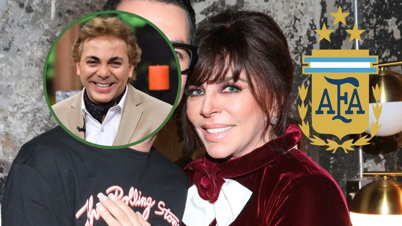 ¿Los nuevos Ángela Aguilar? Captan a Verónica Castro y Cristian Castro apoyando a Argentina.