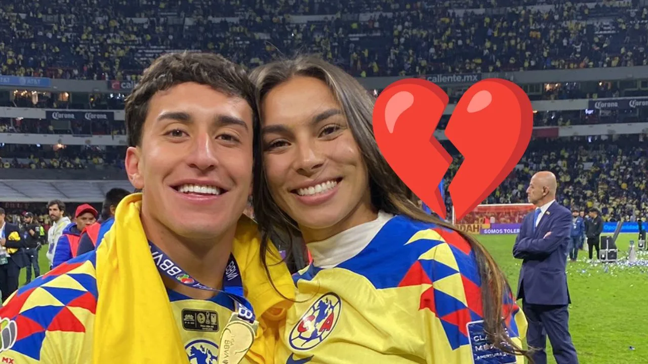 Alejandro Zendejas y Sabrina Enciso, jugadores del América en sus ramas Varonil y Femenil, respectivamente. 