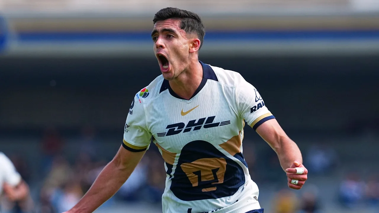 Rodrigo López, gol de Pumas contra Xolos de Tijuana