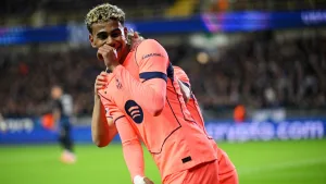 ¡Apareció Lamine Yamal! El golazo de la estrella de FC Barcelona contra Brujas