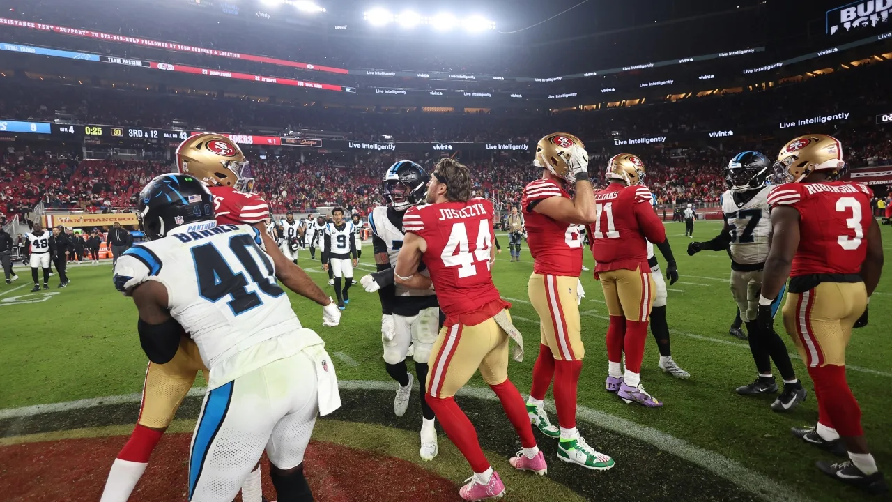 San Francisco 49ers vs Carolina Panthers, NFL