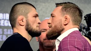 Khabib Nurmagomedov y Conor McGregor