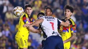 Gol de Germán Berterame en la eliminación del América ante Rayados de Monterrey