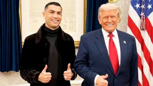 Donald Trump sorprende con confesión sobre Cristiano Ronaldo en la Casa Blanca