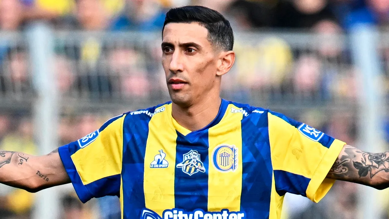 Ángel Di María ganó con Rosario Central un polémico título en Argentina.