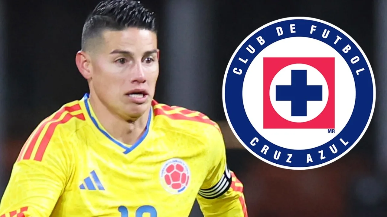 Edad de James Rodríguez detiene llegada a Cruz Azul