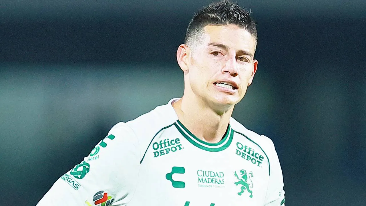 Guardaespaldas de James Rodríguez empuja a aficionado León