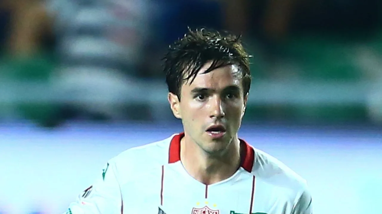 Agustín Palavecino, actual jugador del Necaxa. 