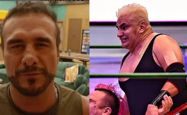 Alberto del Río y Shocker.