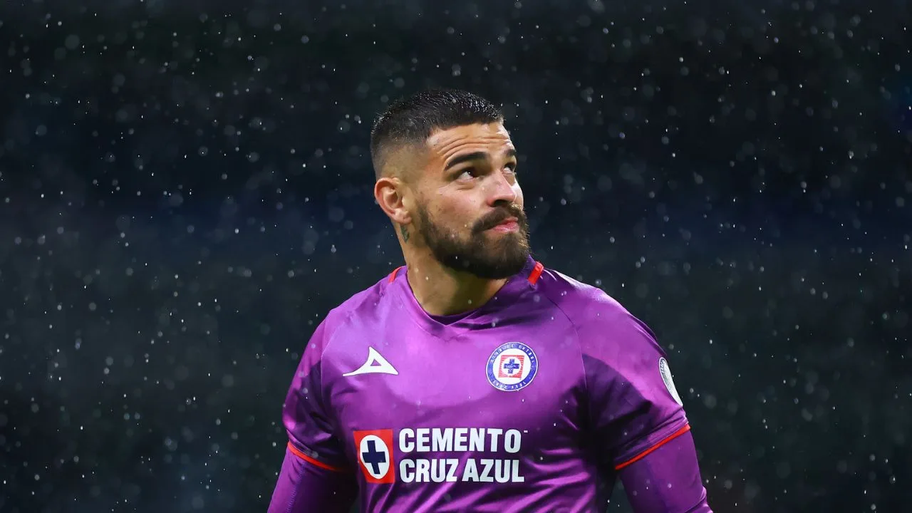 Andrés Gudiño, portero de Cruz Azul. 