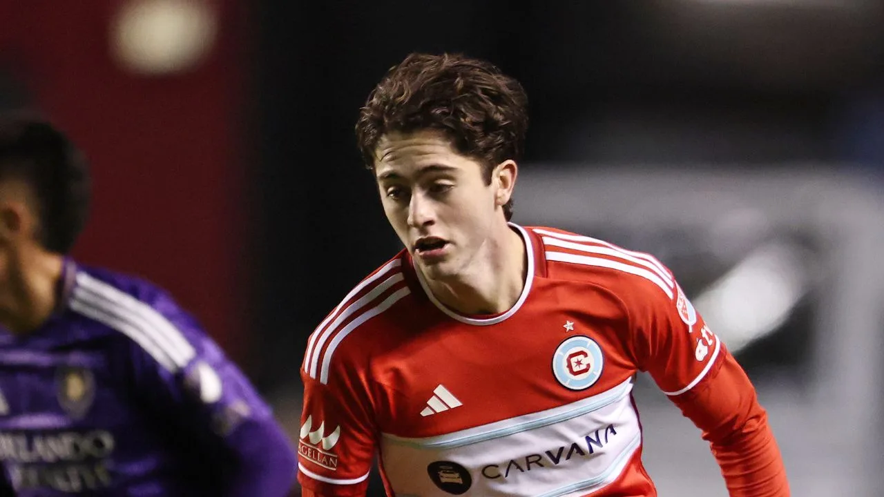 Brian Rodríguez, jugador del Chicago Fire. 