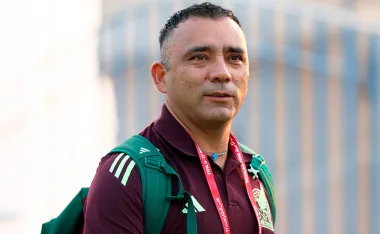 Carlos Cariño, DT de México Sub 17.