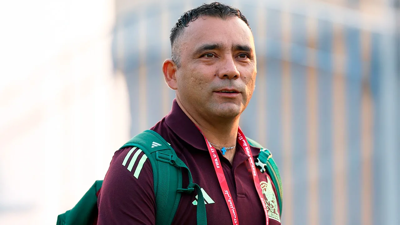 Carlos Cariño, DT de México Sub 17.